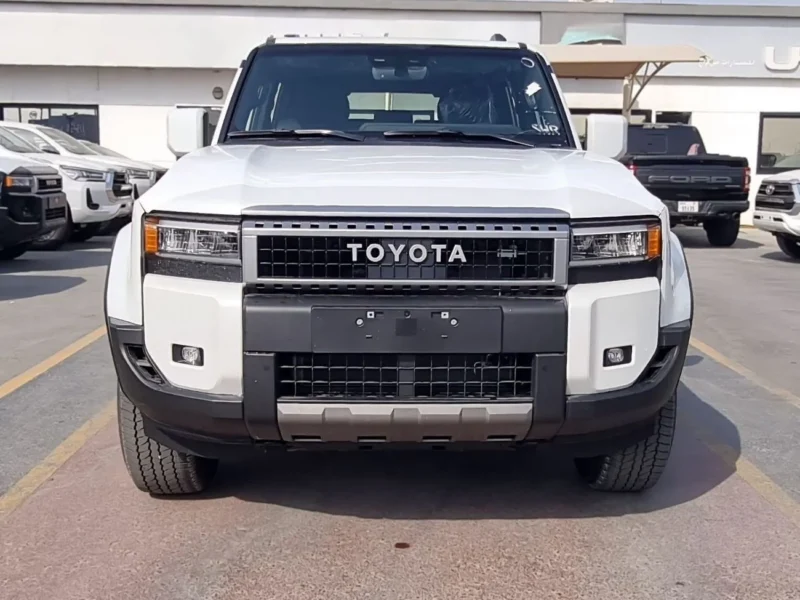2026 TOYOTA PRADO 2.8 Litres 4 Cylinders DIESEL Engine White Black SUV GCC ALL ROUNDER