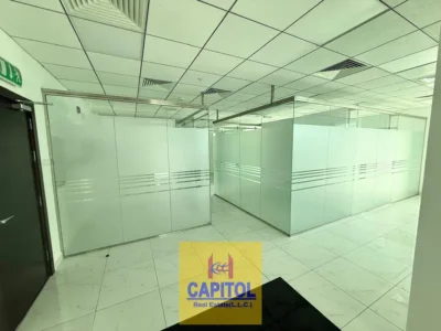 BRAND NEW OFFICE FULLY FITTED WITH 3 PARTITION AT PRISM TOWER