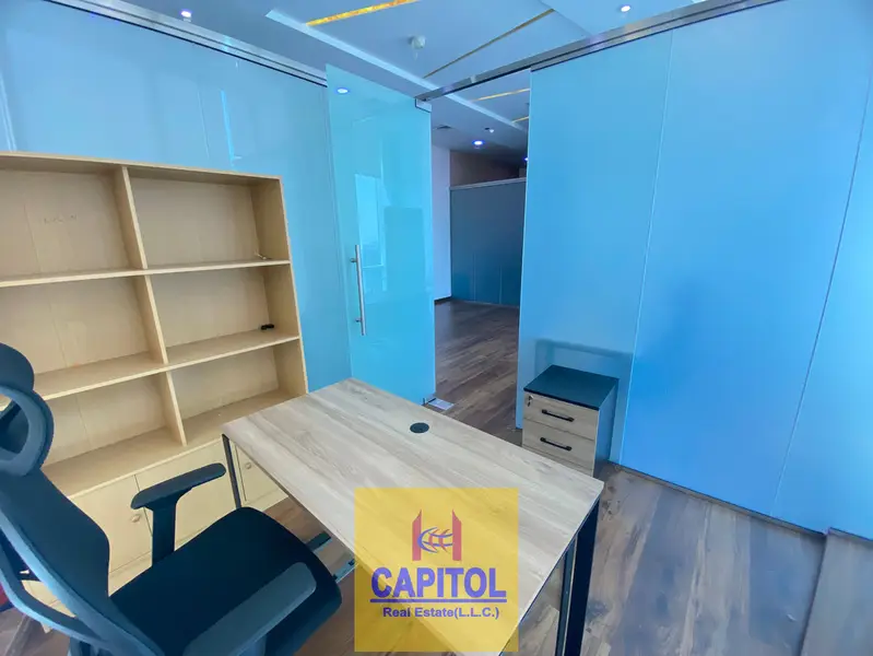 CHEAPEST OFFICE 975 SQFT Fully Fitted and Unfurnished With Balcony