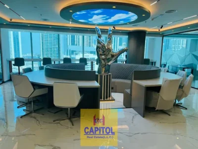 FULLY FURNISHED OFFICE AVAILABLE FOR RENT IN BUSINESS BAY PRIME TOWER (SD)