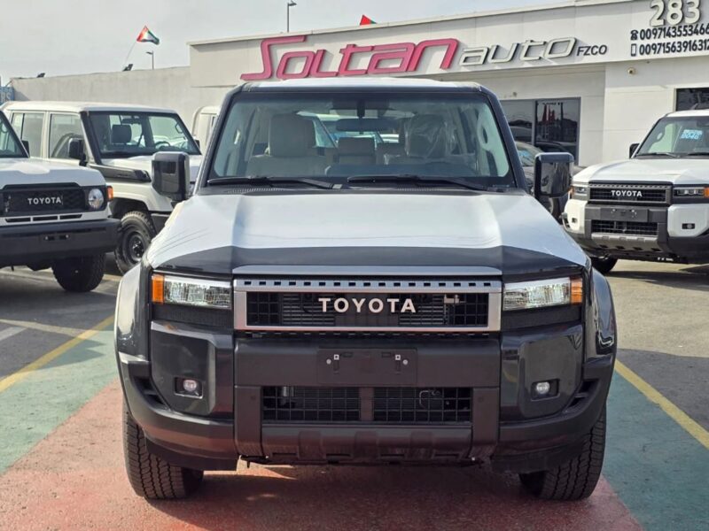 2026 Toyota Land Cruiser Prado MID 2.4 L 4 Cylinders Petrol Turbo Grey Tan SUV GCC