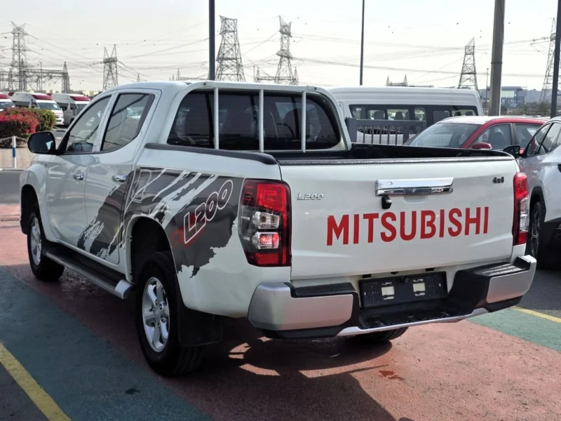 2022 Mitsubishi L200 GLX 2.4L 4 Cylinders Petrol Engine M/T White Grey Pickup Truck