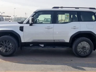 2026 TOYOTA PRADO 2.8 Litres 4 Cylinders DIESEL Engine White Black SUV GCC ALL ROUNDER