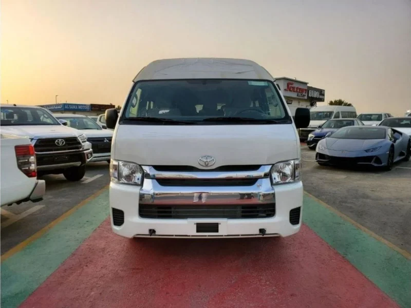 2026 Toyota Hiace GL High Roof Old Shape Model 2.5L 4 Cylinders Diesel White Grey Van