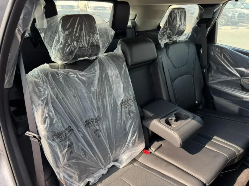 2024 Infiniti QX60 Sensory 3.5 Litres Petrol V6 Engine Grey Black SUV GCC Specs