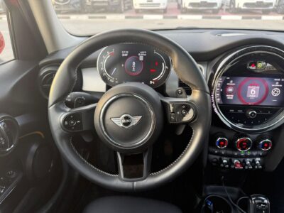 2024 Mini Cooper S 2.0 Litres Turbocharged 4 Cylinders Engine Red Black Sedan