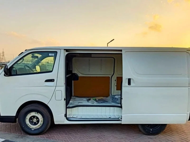 2026 Toyota HIACE Standard Roof CARGO 2.5L 4 Cylinders Diesel White Grey Van RWD