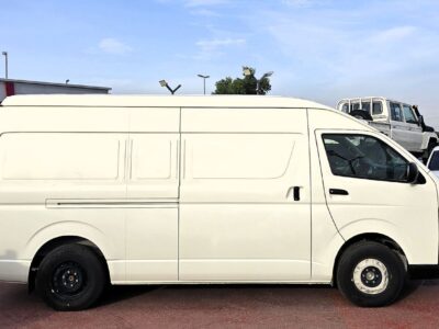 2025 Toyota Hiace High Roof Old Shape Cargo 2.7l 4 Cylinders Engine White Grey Van