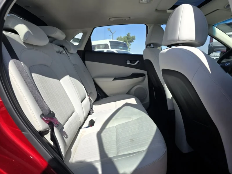 2023 Hyundai Kona Hybrid 1.6 Litres 4 Cylinders Engine Red Beige SUV FWD