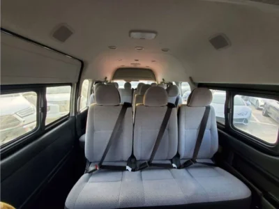 2026 Toyota Hiace GL High Roof Old Shape Model 2.5L 4 Cylinders Diesel White Grey Van
