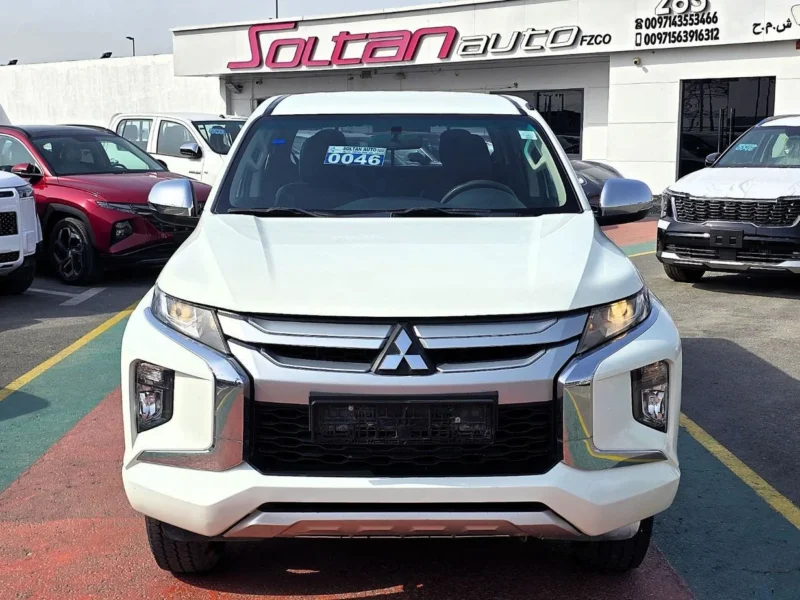 2022 Mitsubishi L200 GLX 2.4L 4 Cylinders Petrol Engine M/T White Grey Pickup Truck