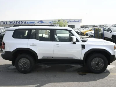 2026 Toyota Prado Adventure 2.4L Turbo 4 Cylinders Petrol Engine White Black SUV GCC