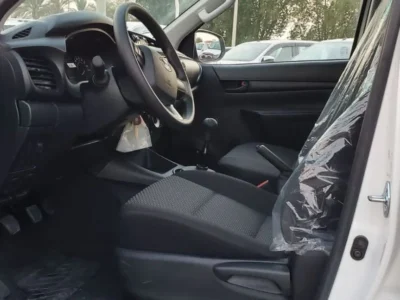 2026 Toyota Hilux DC 2.4 Litres 4 Cylinders Diesel Engine White Black Pickup Truck M/T