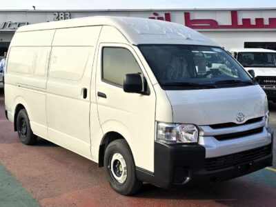2025 Toyota Hiace High Roof Old Shape Cargo 2.7l 4 Cylinders Engine White Grey Van