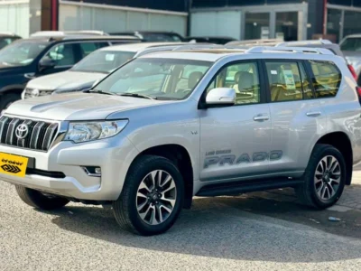 2023 TOYOTA PRADO TXL 4.0 Litres V6 Petrol Engine Silver Beige SUV GCC Specs