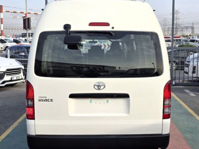 2025 Toyota Hiace High Roof Old Shape Cargo 2.7l 4 Cylinders Engine White Grey Van