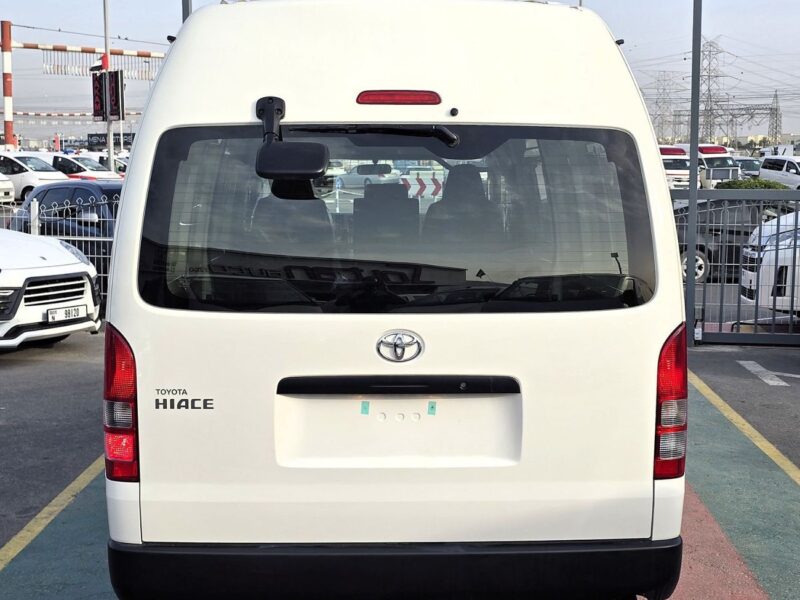 2025 Toyota Hiace High Roof Old Shape Cargo 2.7l 4 Cylinders Engine White Grey Van