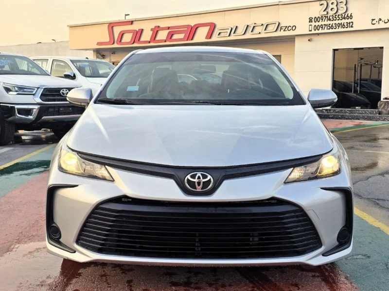 2024 Toyota Corolla XLI 1.6 Litres 4 Cylinders Petrol Engine Silver Tan Sedan FWD GCC