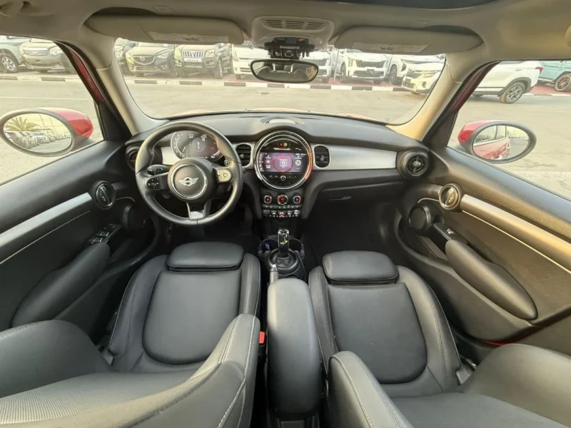 2024 Mini Cooper S 2.0 Litres Turbocharged 4 Cylinders Engine Red Black Sedan