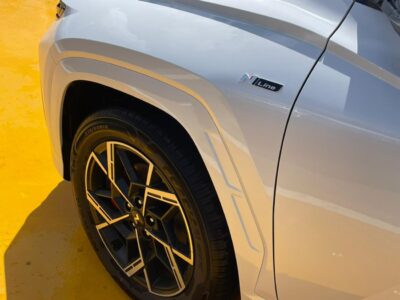 2025 Hyundai Tucson N Line 1.5L Turbo Petrol 4 Cylinders Engine White Black SUV