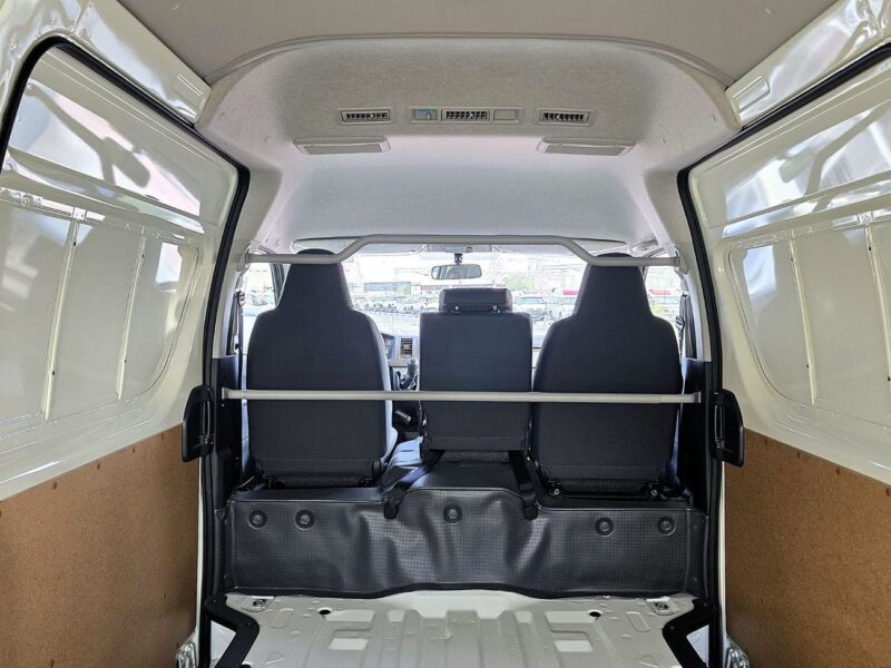 2025 Toyota Hiace High Roof Old Shape Cargo 2.7l 4 Cylinders Engine White Grey Van