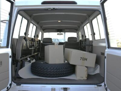 2024 Toyota Land Cruiser 70 Hardtop 4.0 Litres V6 Petrol Engine White Grey SUV GCC Specs