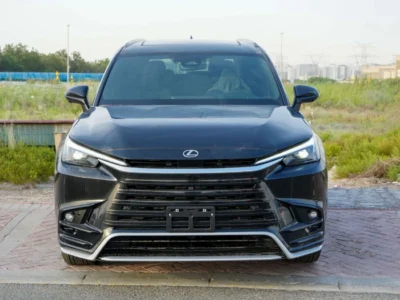2026 LEXUS TX500h F-SPORT 2.4-liter Turbocharged Hybrid Engine Black SUV
