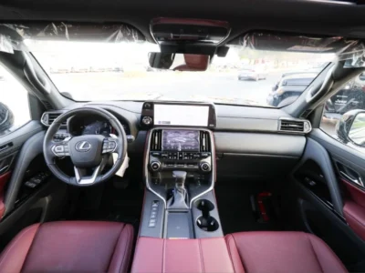 2026 LEXUS LX600H SIGNATURE 3.5 Litres TURBO V6 Petrol Engine Black Red SUV