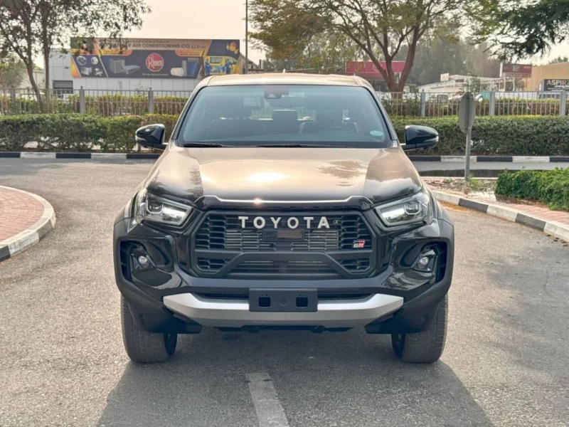 2025 TOYOTA HILUX DCAB GRS 2.8L 4-cylinder Turbocharged Diesel Black Pickup Truck