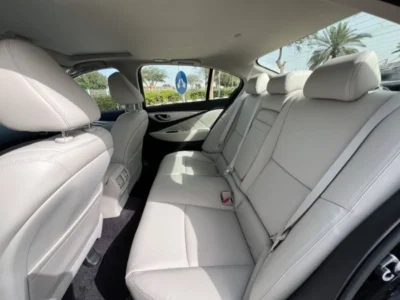 2024 Infiniti Q50 Luxe 3.0L V6 Twin Turbo Engine Black Beige Sedan GCC Specs