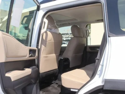 2025 Toyota Prado All Rounder 2.4L Turbo 4 Cylinders Petrol Engine White Beige SUV GCC Specs