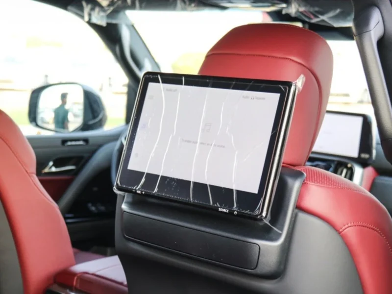 2026 LEXUS LX600H SIGNATURE 3.5 Litres TURBO V6 Petrol Engine Black Red SUV