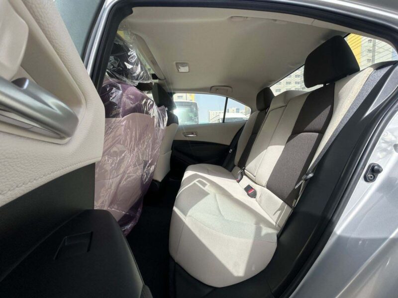 2025 TOYOTA COROLLA GLI 2.0 Liters 4 Cylinders Petrol Engine Silver Grey Sedan GCC