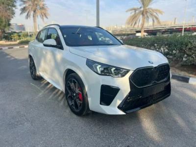 2026 BMW X2 XDRIVE 20i 2.0 Litres 4 Cylinders Petrol Engine White Red SUV