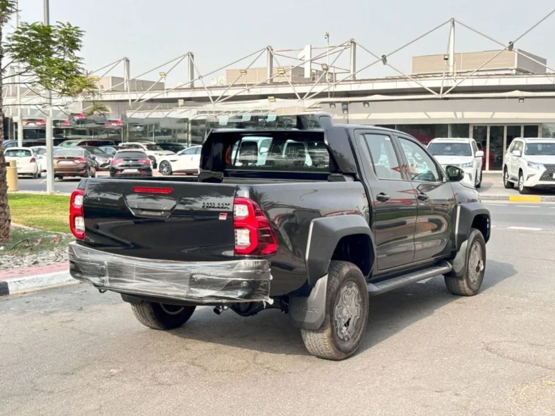 2025 TOYOTA HILUX DCAB GRS 2.8L 4-cylinder Turbocharged Diesel Black Pickup Truck