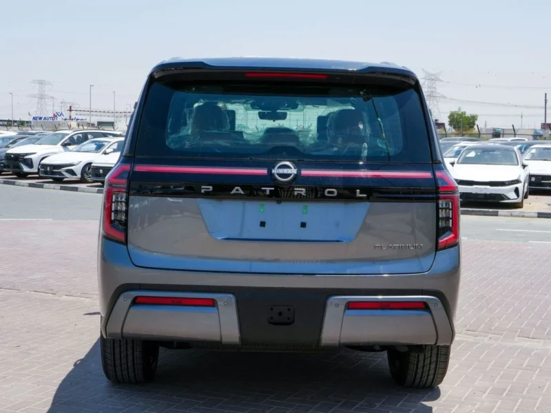 2026 NISSAN PATROL LE PLATINUM 3.5 Litres V6 Petrol Engine Grey Tan SUV GCC Specs
