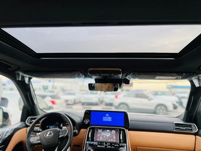 2026 LEXUS LX600H SIGNATURE 3.5 Litres TURBO V6 Petrol Engine White Tan SUV