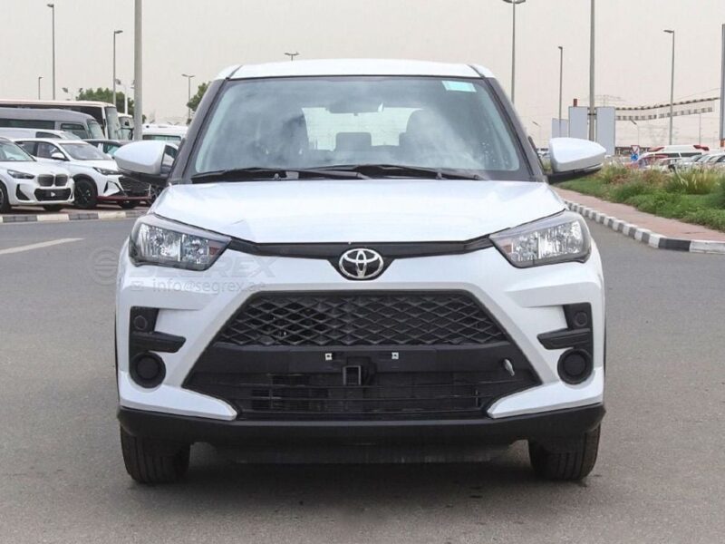 2026 Toyota Raize E 1.2 Litres 4 Cylinders Petrol Engine White Black SUV GCC Specs