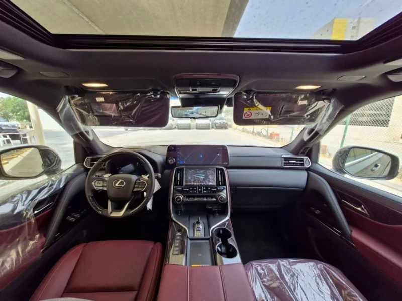 2026 LEXUS LX700h 3.5 Litres V6 Hybrid Engine Grey Red SUV GCC Specs