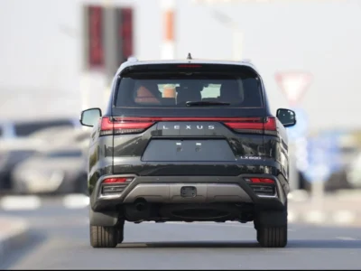 2026 LEXUS LX600H SIGNATURE 3.5 Litres TURBO V6 Petrol Engine Black Red SUV