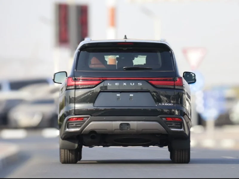 2026 LEXUS LX600H SIGNATURE 3.5 Litres TURBO V6 Petrol Engine Black Red SUV