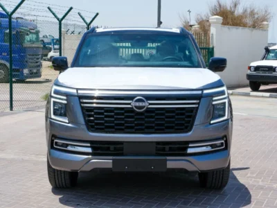 2026 NISSAN PATROL LE PLATINUM 3.5 Litres V6 Petrol Engine Grey Tan SUV GCC Specs