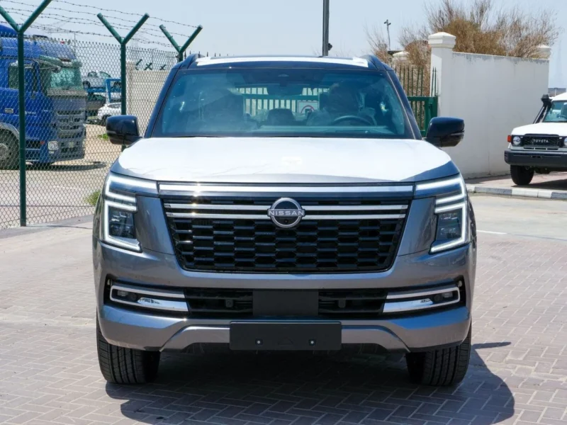 2026 NISSAN PATROL LE PLATINUM 3.5 Litres V6 Petrol Engine Grey Tan SUV GCC Specs
