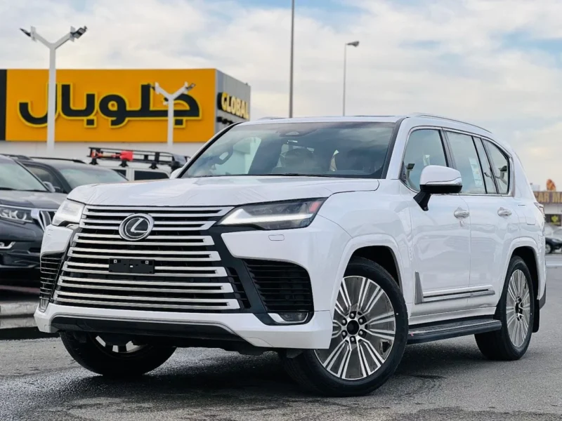 2026 LEXUS LX600H SIGNATURE 3.5 Litres TURBO V6 Petrol Engine White Tan SUV