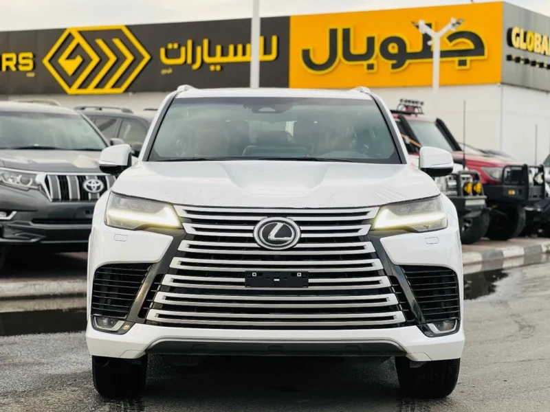 2026 LEXUS LX600H SIGNATURE 3.5 Litres TURBO V6 Petrol Engine White Tan SUV