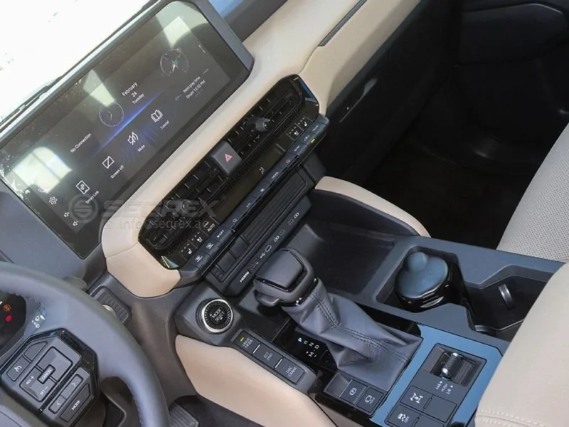 2025 Toyota Prado All Rounder 2.4L Turbo 4 Cylinders Petrol Engine White Beige SUV GCC Specs