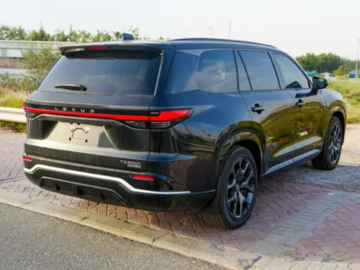 2026 LEXUS TX500h F-SPORT 2.4-liter Turbocharged Hybrid Engine Black SUV