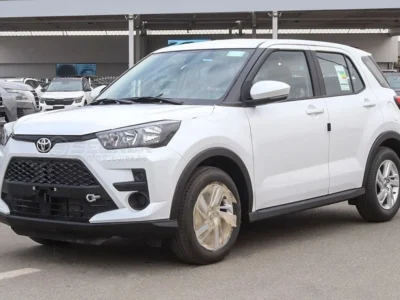 2026 Toyota Raize E 1.2 Litres 4 Cylinders Petrol Engine White Black SUV GCC Specs