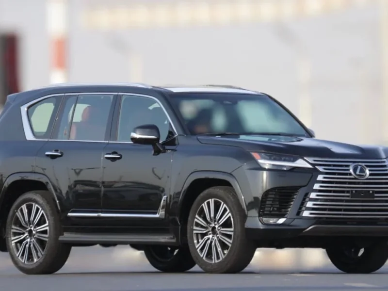 2026 LEXUS LX600H SIGNATURE 3.5 Litres TURBO V6 Petrol Engine Black Red SUV