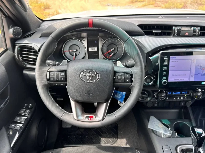 2026 TOYOTA HILUX GRS DCAB 4.0 Litres V6 Petrol Engine White Black Pickup Truck